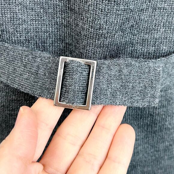 Talbots 100% Merino Wool Blue Argyle Knit Sweater Vest - Picture 6 of 7